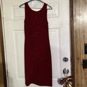 EUC Byer Too Red Dress Size M